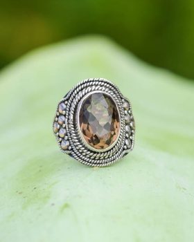 Anel de prata boho chic