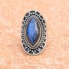 Anel prata e Labradorite