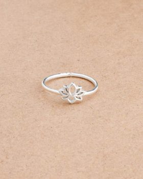Anel Flor de Lótus