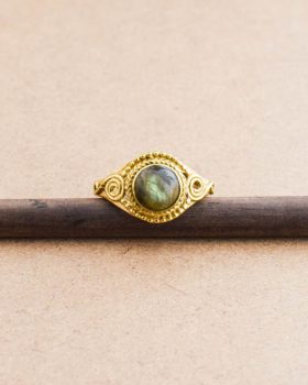 Anel Saya Labradorite