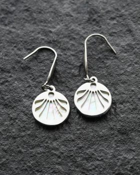 Brincos Concha de Santiago