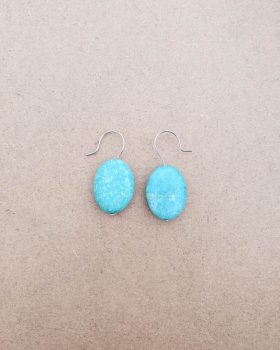 Brincos femininos Amazonite