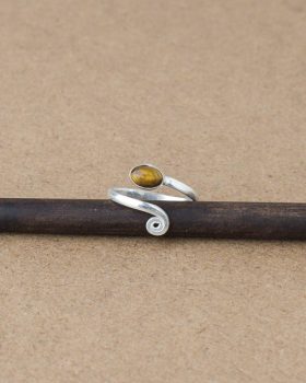 Anel de estilo étnico ajustável