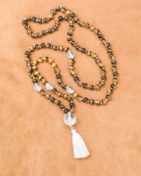 Japamala de cristais