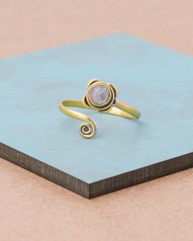 Anel Ika Labradorite