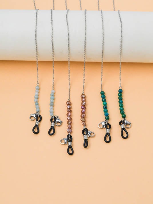 Correntes para óculos com cristais