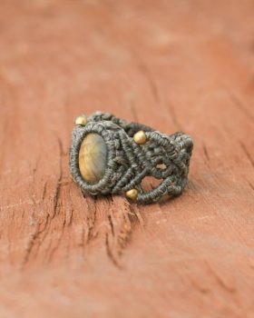 Anel Macramé Mogasa