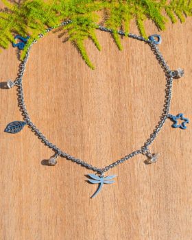 Colar Niji Quartzo Herkimer