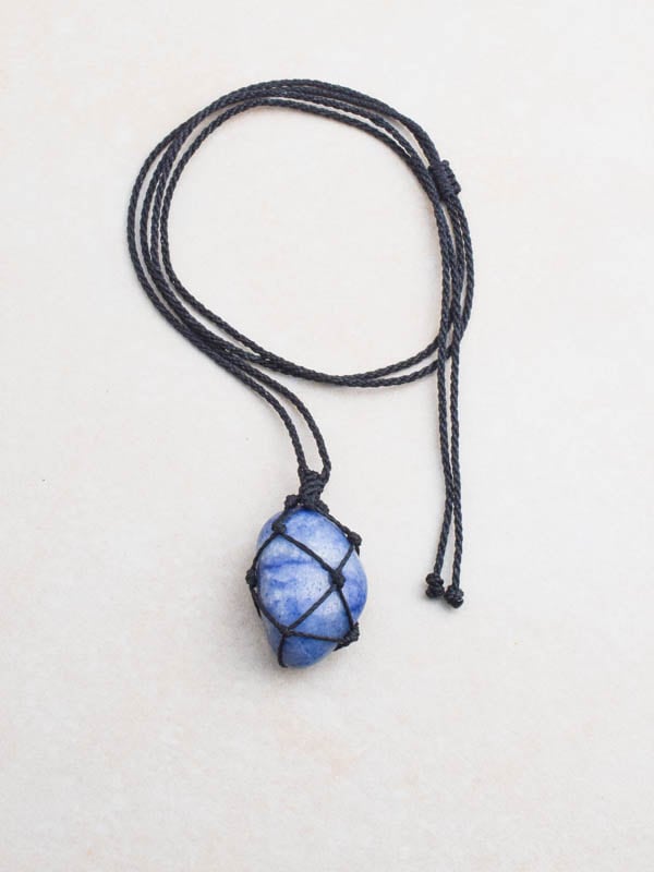 Colar Koan Quartzo Azul