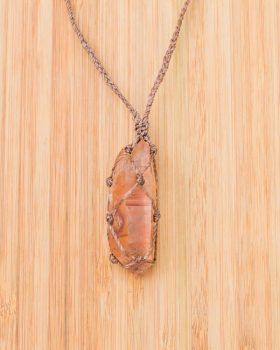 Colar Koan Quartzo Hematóide