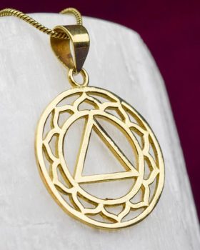 Colar chakra do plexo solar