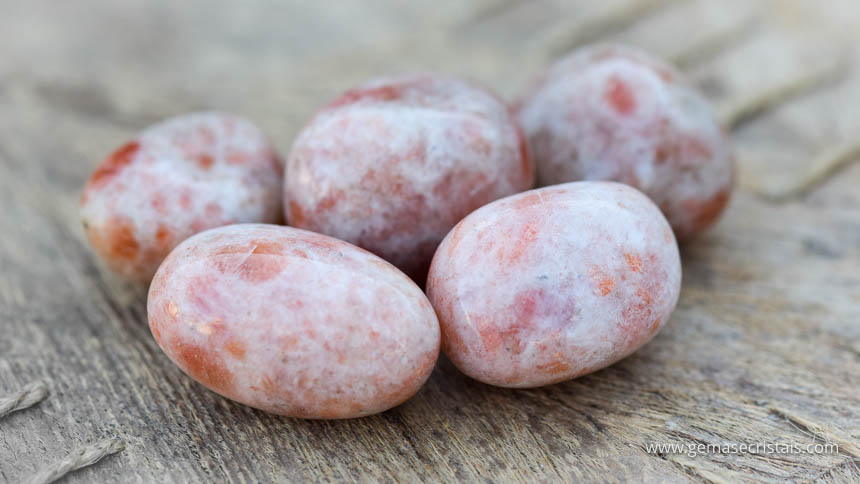 Pedra do Sol verdadeira polida