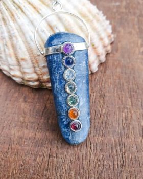 Colar Cianite Azul Chakras