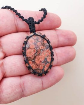 Colar Namaste Jaspe Fruto