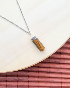 Colar Mudra Olho de Tigre