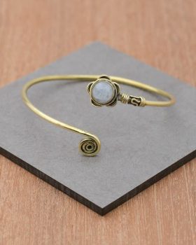 Pulseira Oromo Pedra da Lua