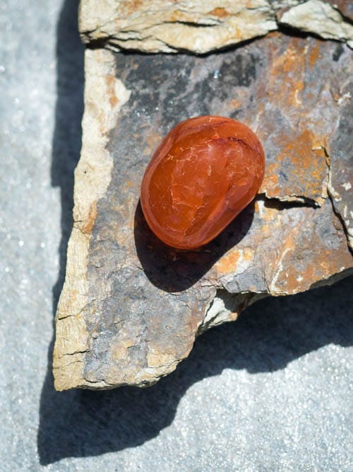 Pedra Cornalina natural