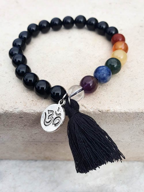 Pulseira pedras dos Chakras
