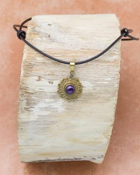 Colar Gwete Ametista