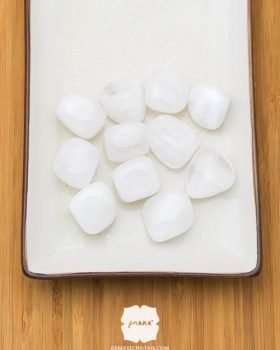 Quartzo Leitoso rolado