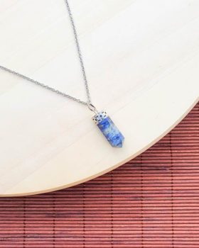 Colar Mudra Lápis-lazúli