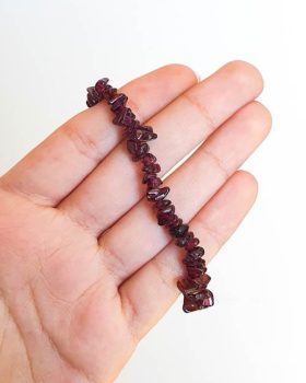 Pulseira pedra Granada