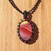 colar pedra mookaite