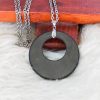Colar Shungite Circulo Excêntrico