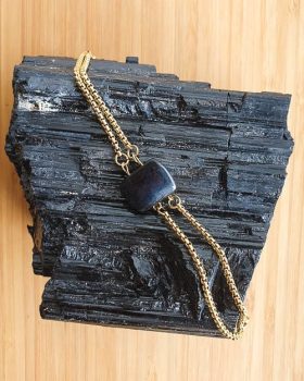 pulseira turmalina negra nut