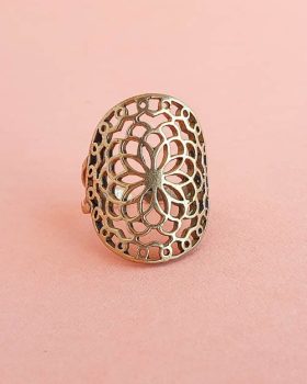 anel feminino mandala