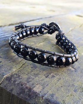 Pulseira de Ónix natural