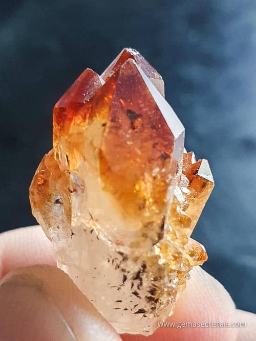 Citrino cristal natural