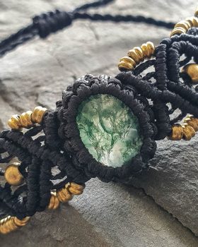 pulseira ágata musgo