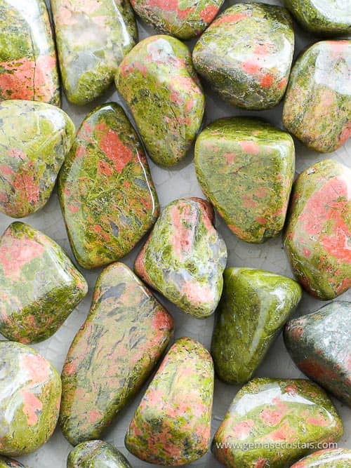 unakite pedra natural