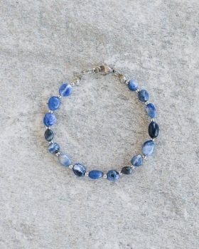 pulseira pedra sodalite