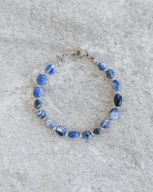 pulseira pedra sodalite