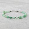 pulseira yuki aventurina verde