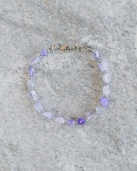 pulseira pedra ametista