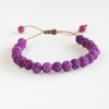 pulseira de lava roxa