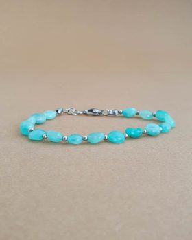 pulseira de cristais amazonite