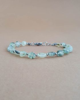 pulseira yuki prehnite