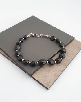 pulseira yuki turmalina negra