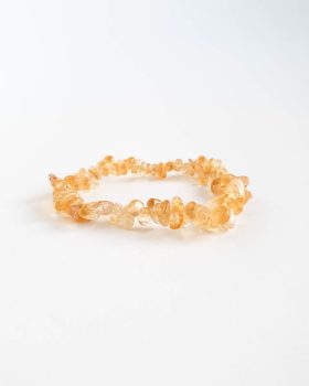 pulseira pedra citrino