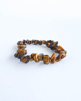 pulseira pedra olho de tigre