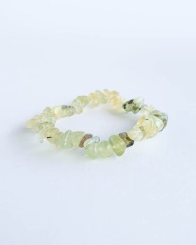 pulseira pedra prehnite