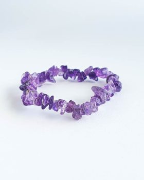 pulseira pura ametista