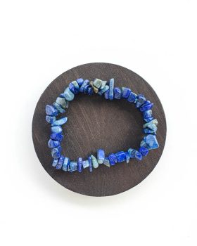 pulseira pura lápis-lazúli