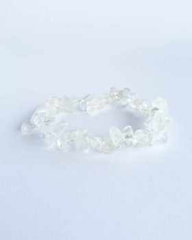 pulseira quartzo transparente