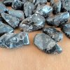 pedra ágata turritella rolada