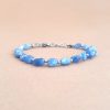 pulseira yuki cianite azul